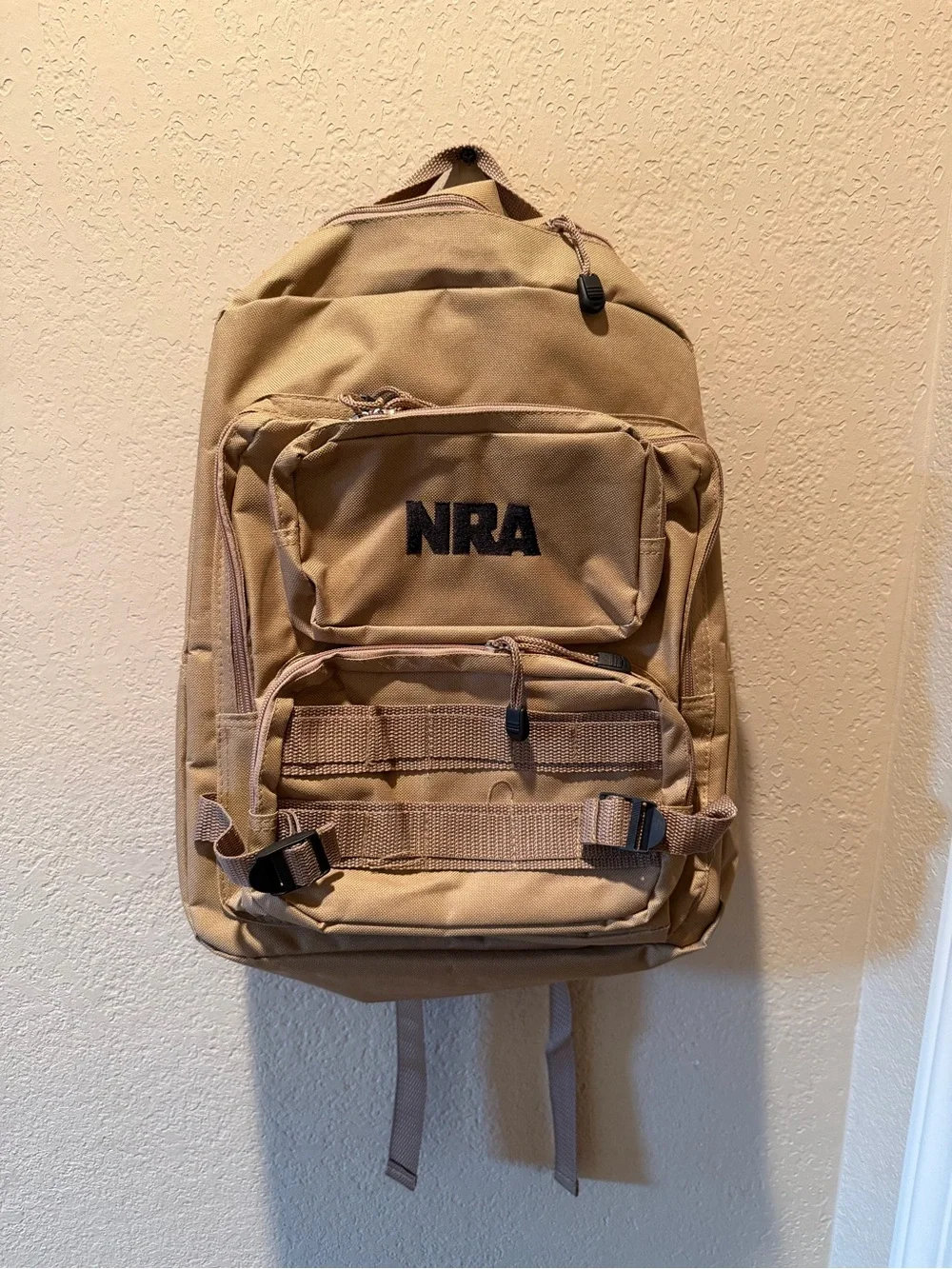 NRA Tactical Backpack in Tan